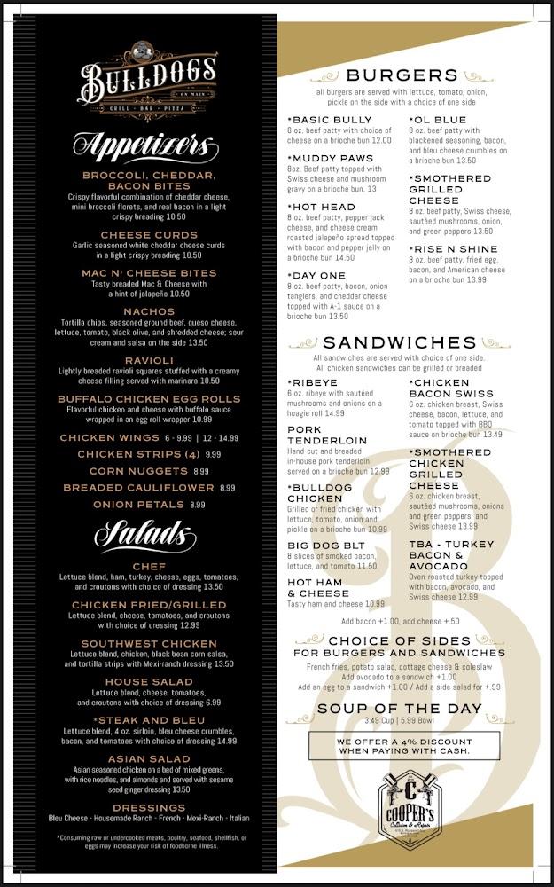 Bulldogs On Main Menu image 1