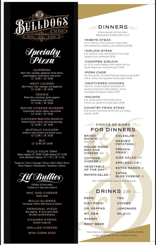 Bulldogs On Main Menu image 2